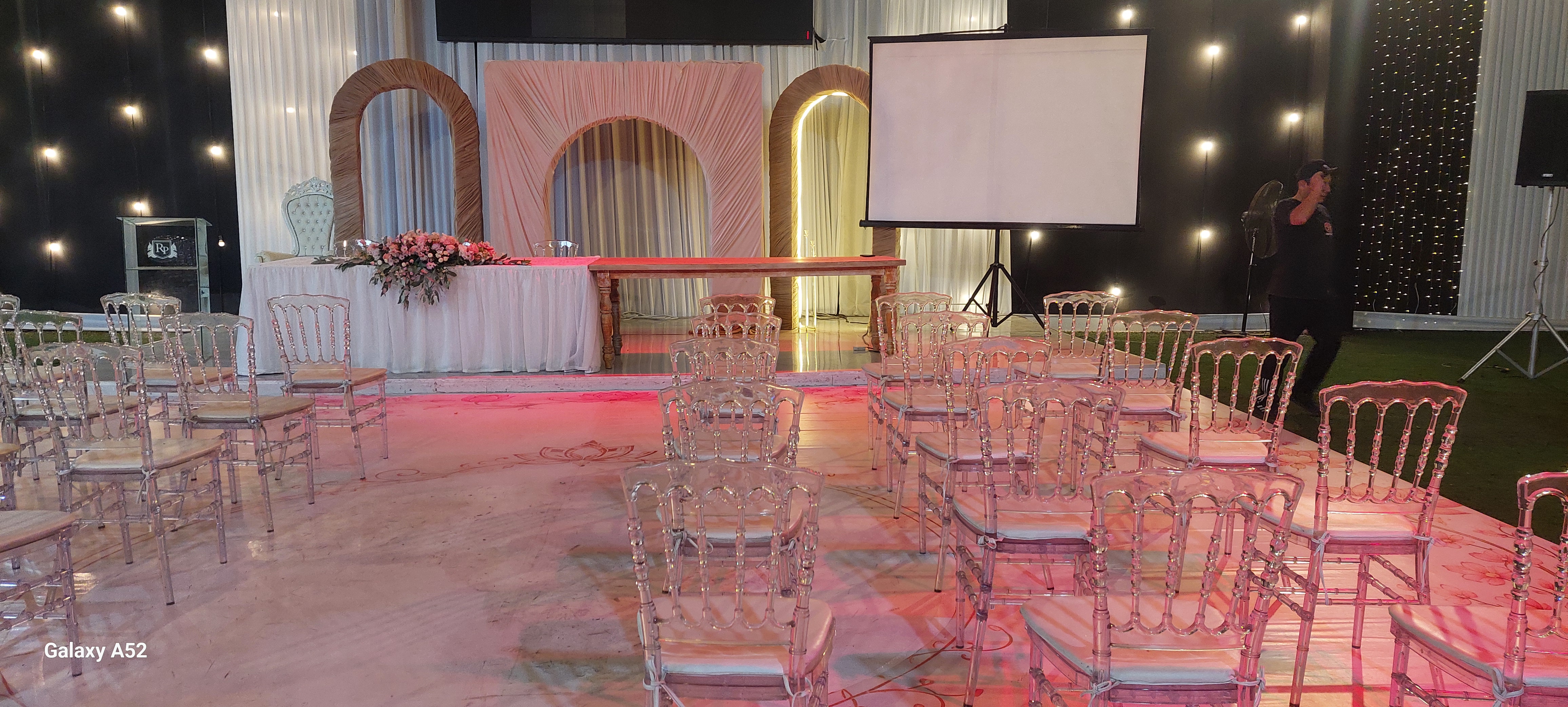 Ambiente interior ceremonia AMACEP